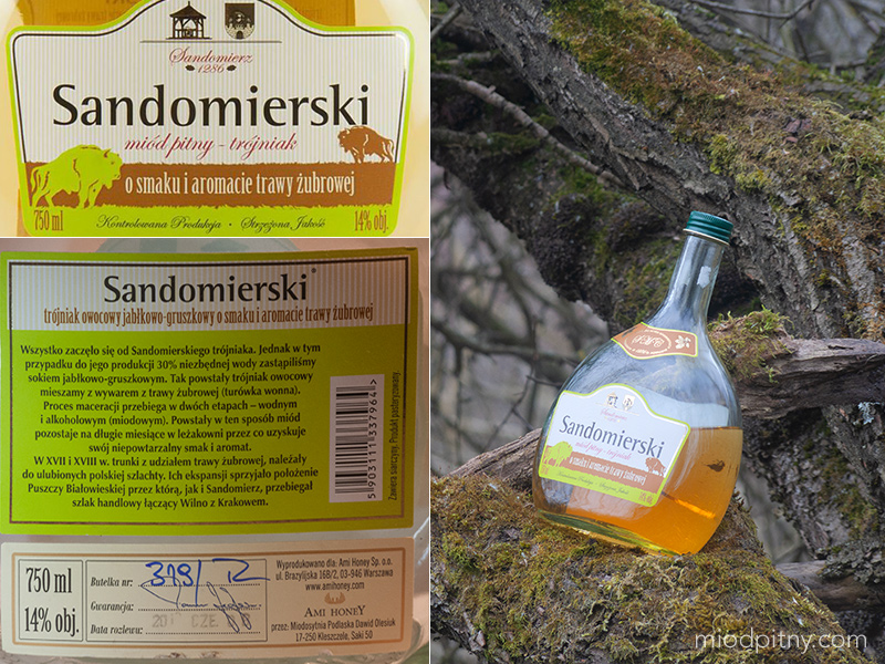 Trójniak Sandomierski z trawą żubrową