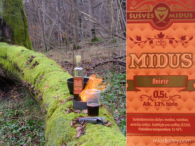 Midus Avieciu - Miód pitny malinowy